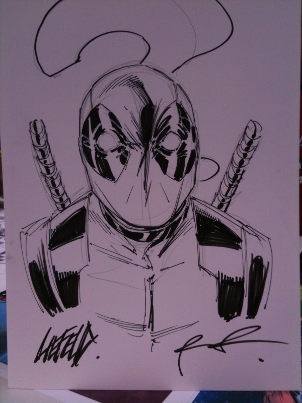 Wizard World Sketch Gallery 2 - Rob Liefeld Creations