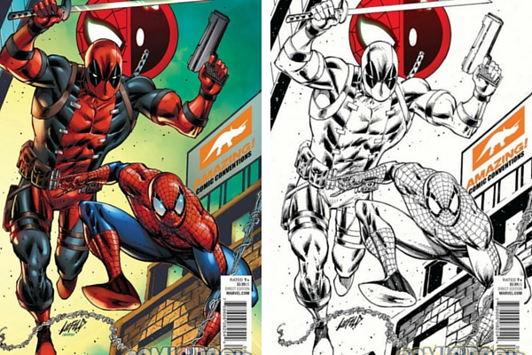 Spiderman/Deadpool #1 Signed Exclusive Variant In Store