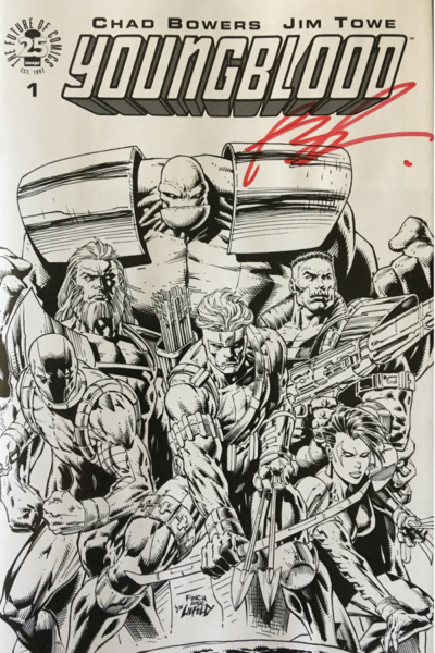 Youngblood #1 Exclusive Sketch Edition