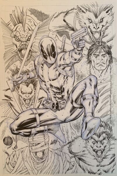 deadpool # 1 variant artboard