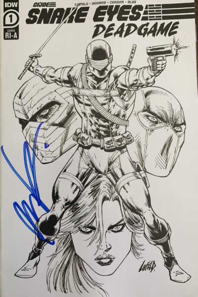 Cover of SNAKE EYES #1 SKETCH COVER