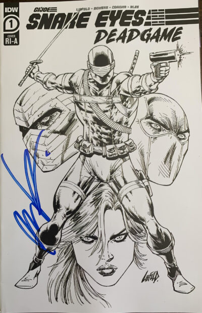 Cover of SNAKE EYES #1 SKETCH COVER
