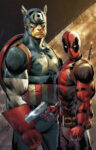 Cover of Deadpool #6 Limited Edition Deadpool/Captain America Variant!