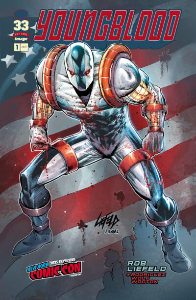 Cover of Youngblood #1 New York Comic Con Exclusive Edition!
