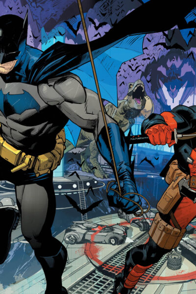 Cover art for Batman Deadpool cover b