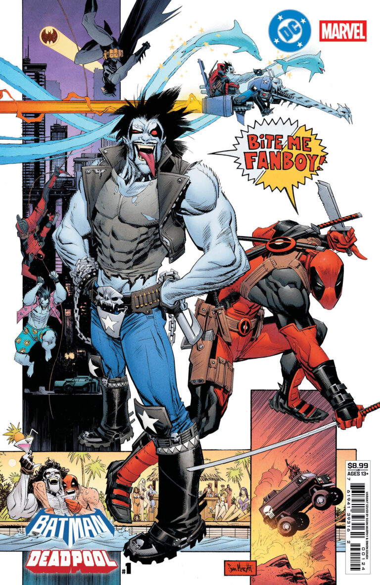 Cover artwork by Batman Deadpool Lobo Deadpool