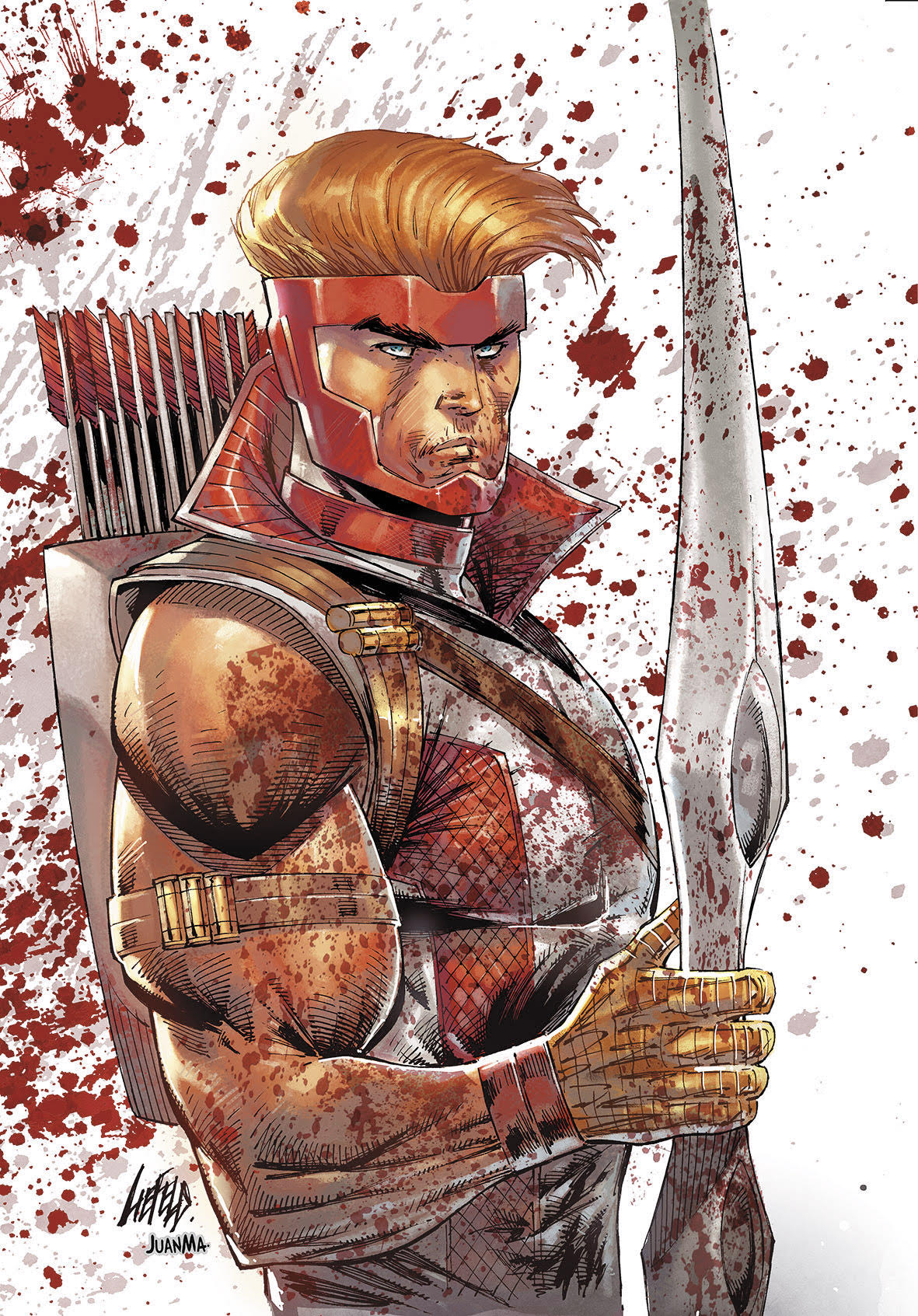 Youngblood #3 Signed Collector’s Edition is a must have for every fan! Shipping several weeks before the Jan. 28, 2026 mass market edition, this exclusive cover can barely contain the 28 pulse pounding pages of unbridled Extreme action & storytelling as only Rob Liefeld can deliver. This issue is a huge turning point for the entire Extreme Universe, you want to get this early access edition “Blood Splatter” variant signed by Youngblood creator Rob Liefeld! This item is set to release the last week of December 2025. Youngblood #3 Signed Collector’s Edition