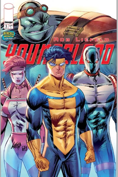 cover art for Youngblood #5 Invincible Team Up Signed Editions
