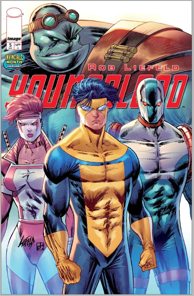 cover art for Youngblood #5 Invincible Team Up Signed Editions