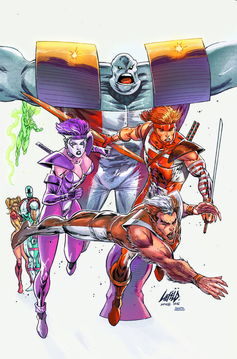 cover art of Youngblood #100 NM Homage Virgin