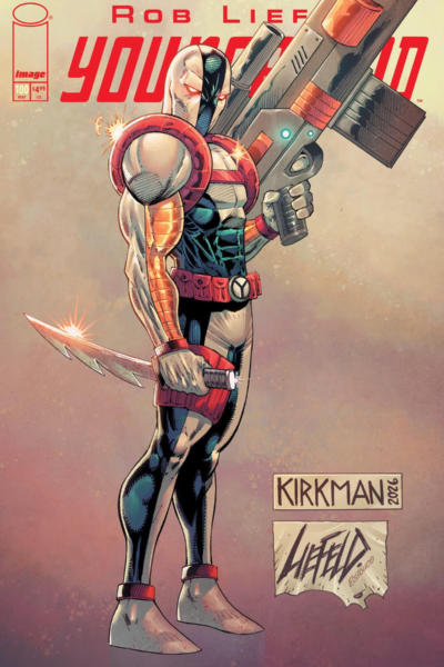 Signed Youngblood Cover Kirkman/Liefeld -