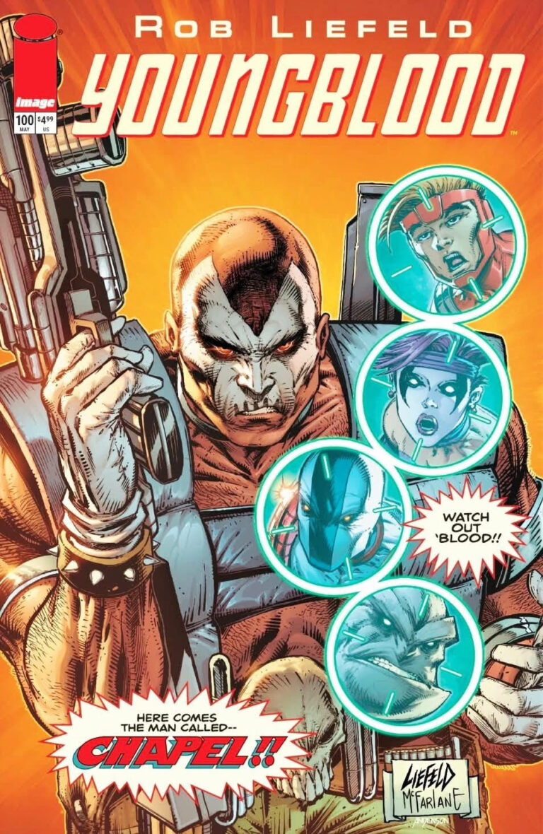 cover art Signed Youngblood Cover Liefeld/McFarlane Youngblood Sites