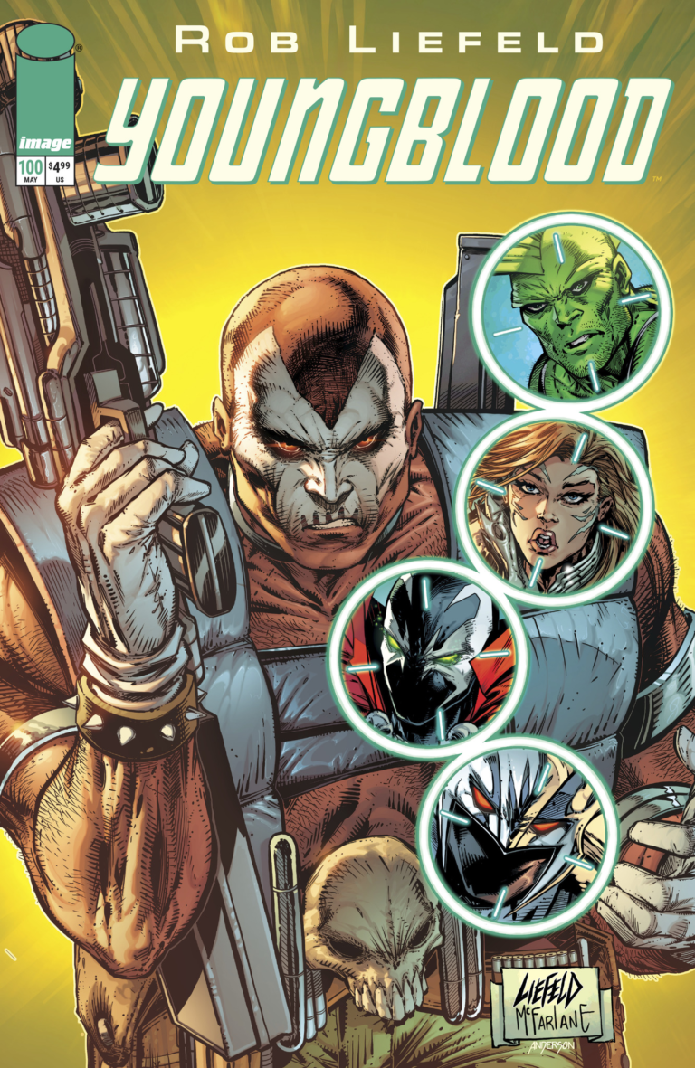 cover art Signed Youngblood Cover Liefeld/McFarlane Image Sites