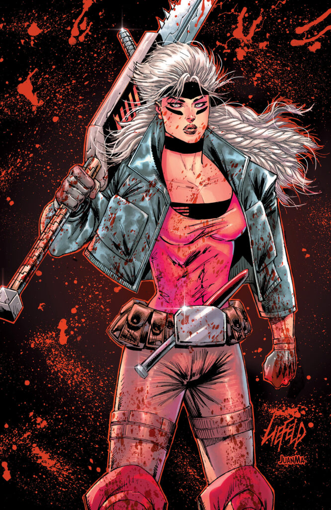 cover art for CHAINKATA #1 Rob Liefeld Exclusive!