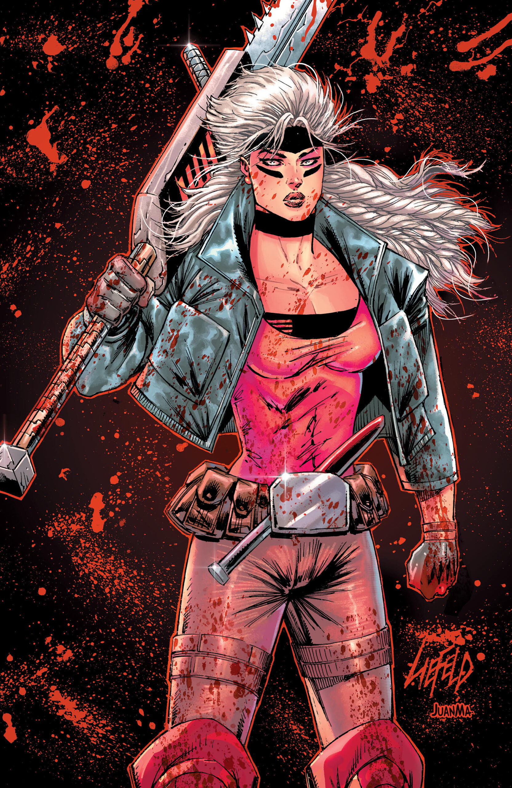 cover art for CHAINKATA #1 Rob Liefeld Exclusive!